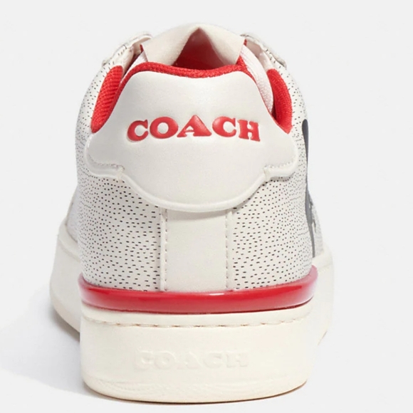Coach Disney Mickey Mouse X Keith Haring Clip Low Top Sneaker - Picture 5 of 8